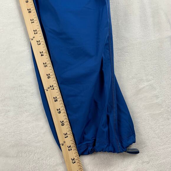 Lululemon Run Dog Runner Pant Womens 8 Limitless Blue Rulu Lined Stretch Glyde - Picture 14 of 14